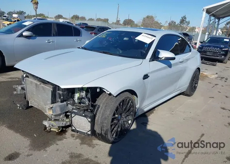 2021 BMW M2 Competition z USA, uszkodzony, nr VIN WBS2U7C00M7G44575